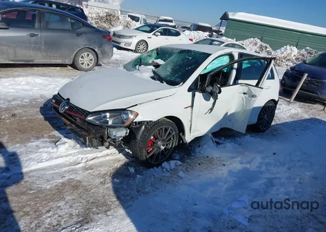 2015 Volkswagen Golf Gti 2.0T S 4-Door из США, поврежденный, VIN 3VW5T7AU9FM086533